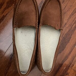 Women’s  Brown Suede Loafers